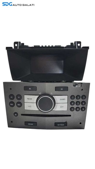 Unitate Radio CD Player CD30 cu Display Opel Corsa D 2006 - 2014 Cod 344183129 13190742 13208089 565412769 28115432-6 [L7480]