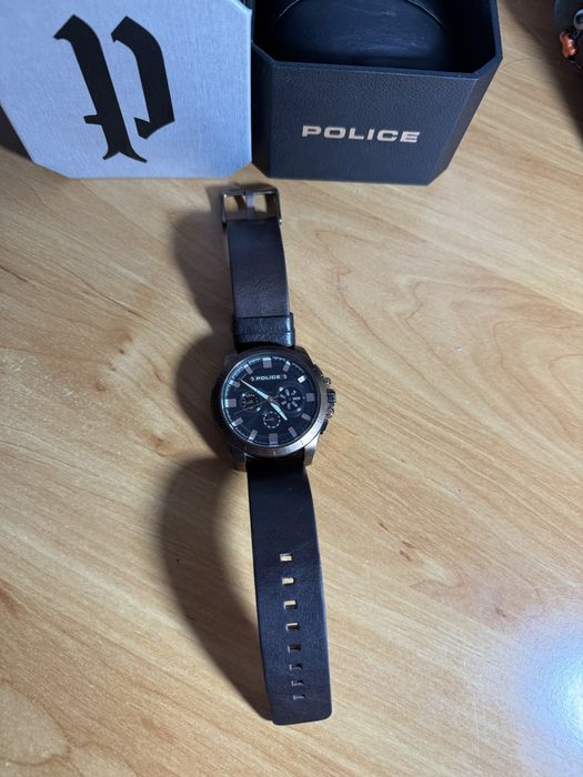 Ceas POLICE bărbați  Rose Gold & Black  Cutie originală