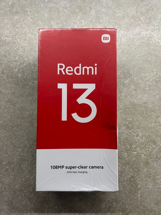 Смартфон Xiaomi Redmi 13, 8GB RAM, 256GB, Black / Черен