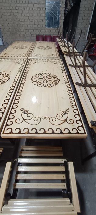 Дачный стол стуллар