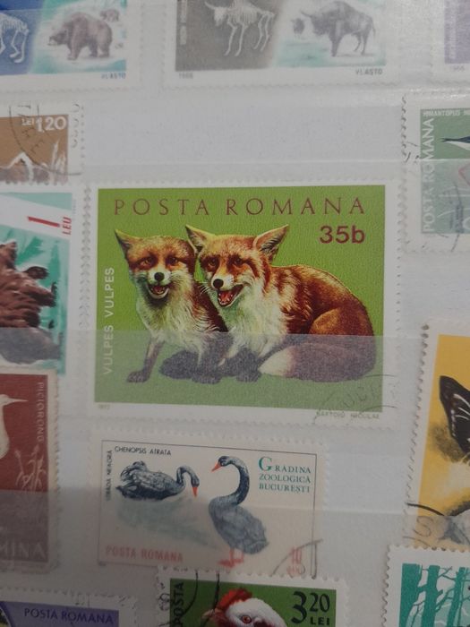 Timbre animale, păsări, fluturi  din mai multe țări