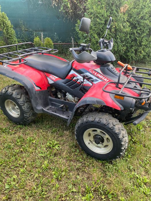 Atv linhai 300 ,2x4,înmatriculat