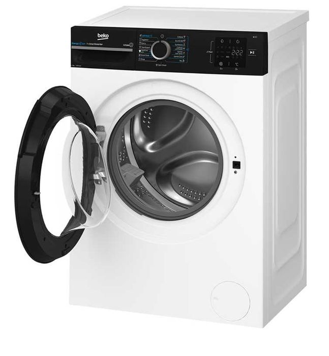 Нова инверторна пералня Beko BM3WFU37213WBPB, 7 кг, 1200 об