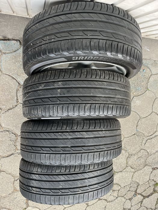 Jante aliaj 5x100mm, anvelope vara 225/45 R17, VW Golf 4 Bora Beetle, Audi TT A3, Skoda Octavia 1, Toyota Subaru Seat Leon