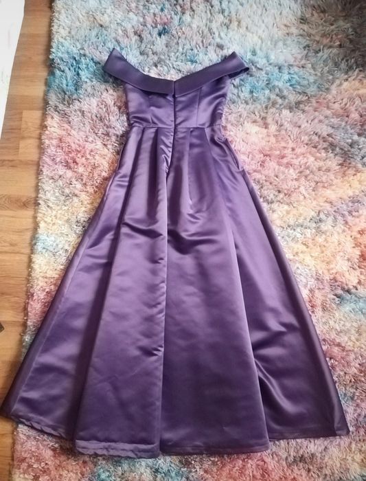 Rochie lunga de seara sativ mov