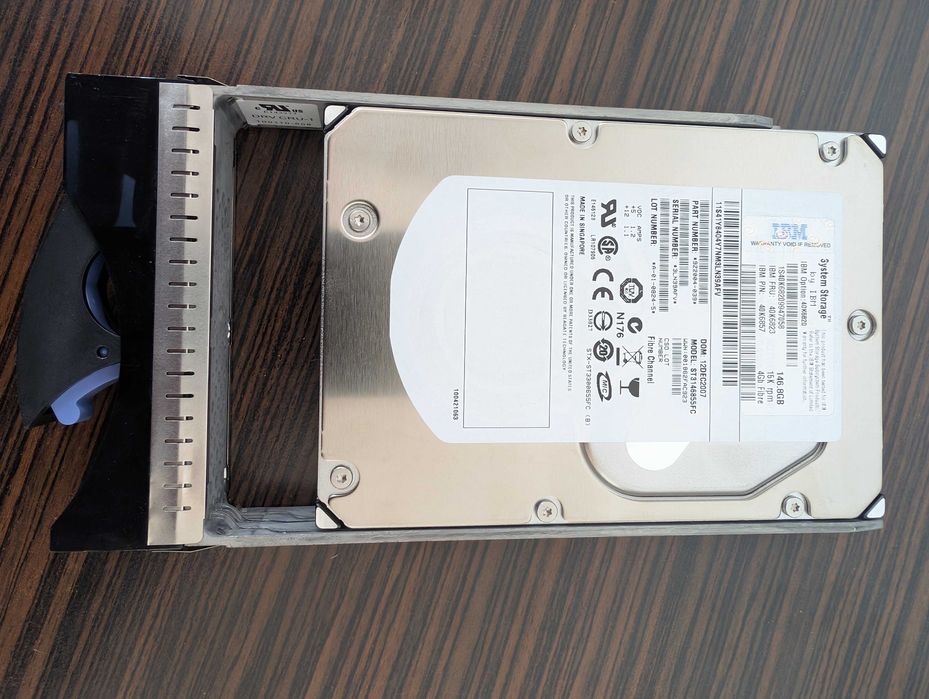 HDD IBM System Storage 146GB 15K Fibre Channel 4Gb – original – garanție 6 luni