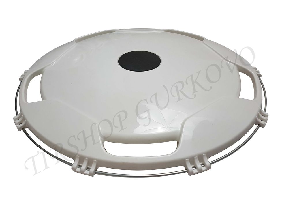 Тас пластмасов бял 22.5 инча за камиони и ремаркета предни и задни