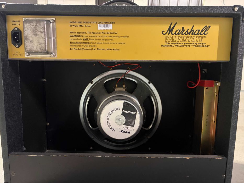 Amplificator Marschall VALVESTATE '80V, pedala schimbare canale+reverb