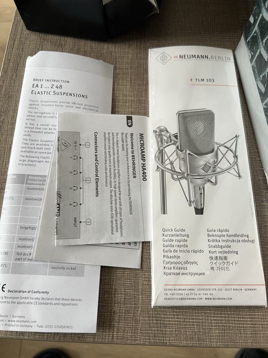 Neumann TLM 103 микрофон