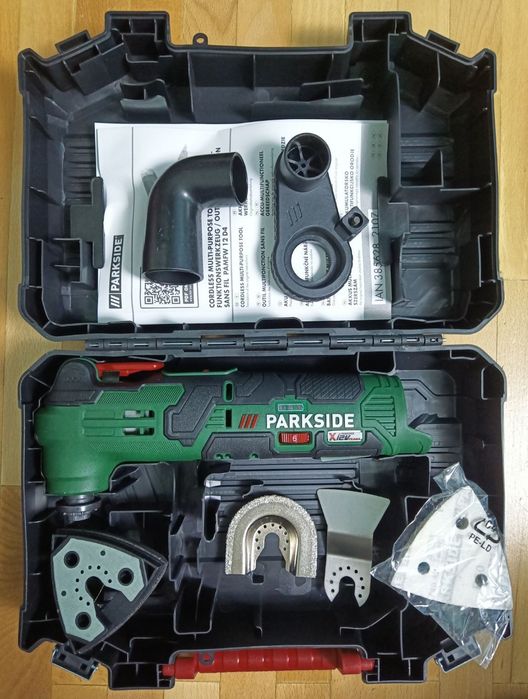 Parkside multifunctional 12V multi cutter tăietor oscilant slefuitor