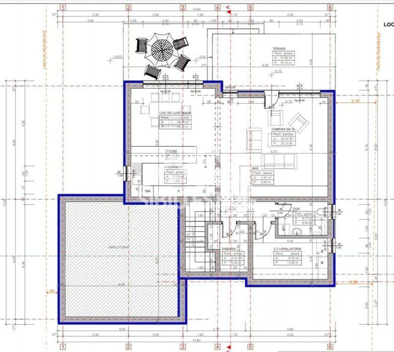 Casa moderna terase panoramice, garaj, curte mare