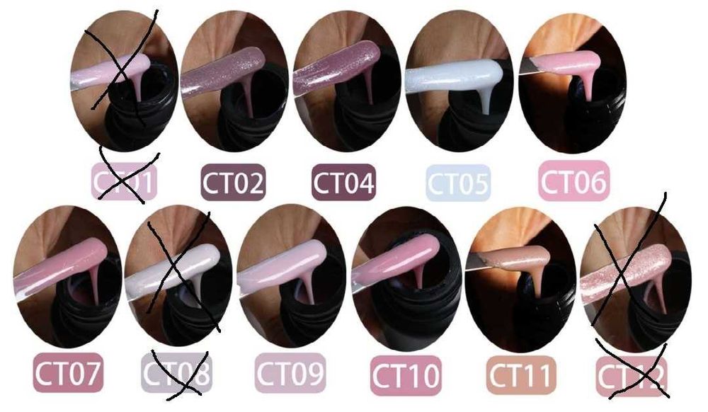 Ново! Каучукова база с бляскави частици Kodi!