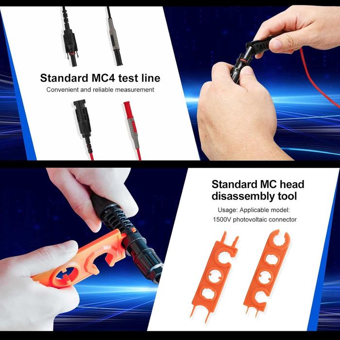 UT673PV Solar MPPT Meter quyosh panellarini tekshirish uchun