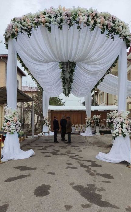 Оформление свадеб и других мероприятий. Тойларни безатиш ишлари.