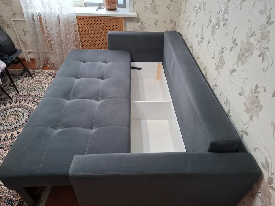 Продается диван Vegas grafit (еврокнижка)