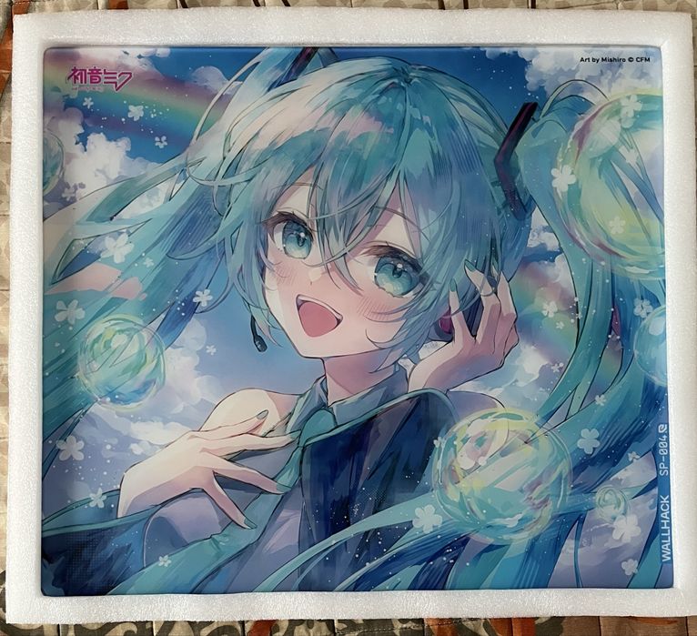Wallhack glasspad - Hatsune Miku limited edition(replica)