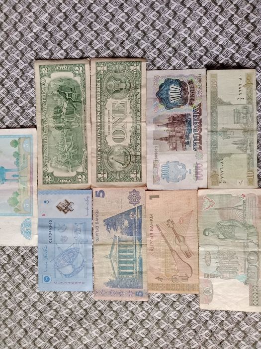 Коллекционные денежные купюры для коллекции деньги