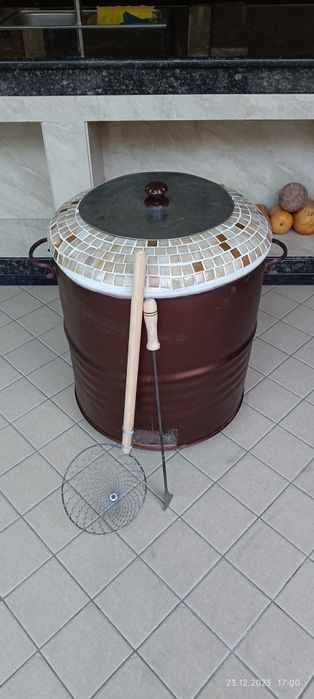Тандир доставка и установка бочка тандир
