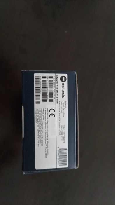 Motorola Moto E7 Power 64GB/4GB RAM blue подарък часовник