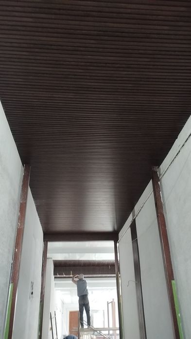 Декор пластик PVX Bambuk гипсокартон ламинат бамбук ПВХ