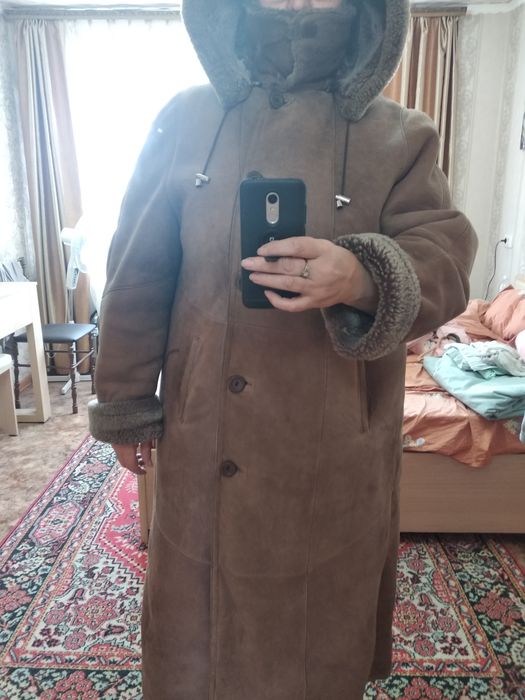 Дублёнка натуральная, 62-66 р.