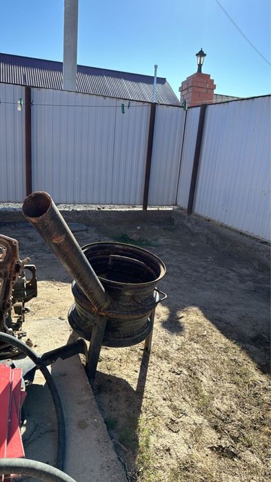 Газель дискісінен жасалған ошақ