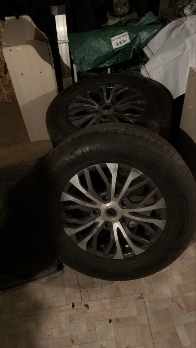 Диски с резинлй на крузак 200, лексус 570