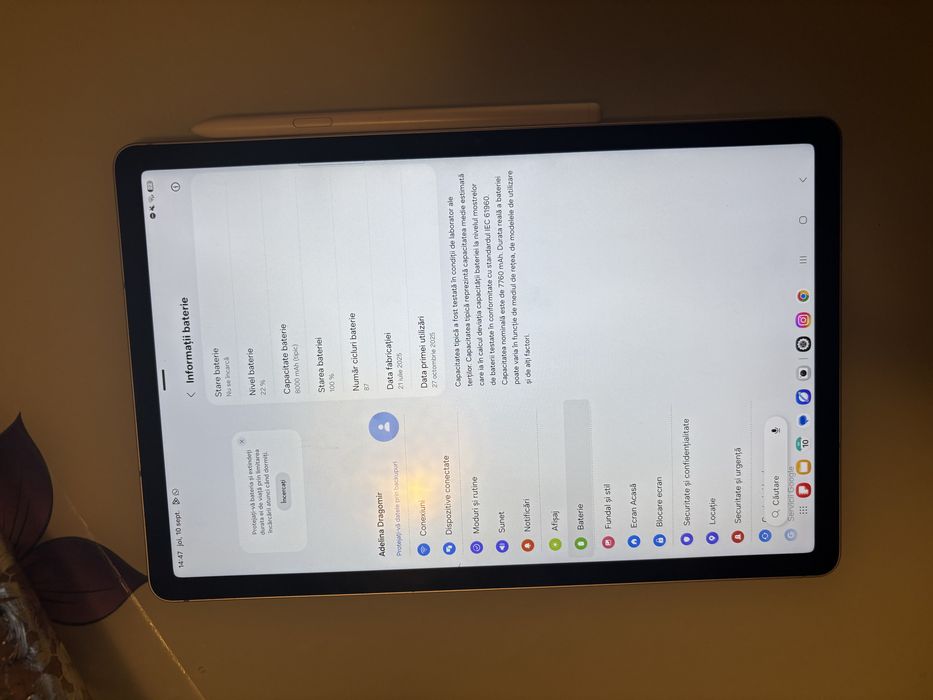 Samsung Galaxy Tab S10 Lite 128 GB + S Pen + husă