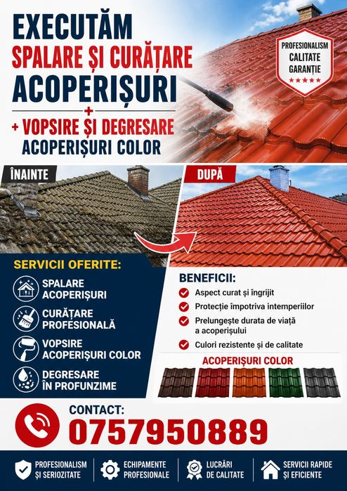 Constructi curătare vopsire