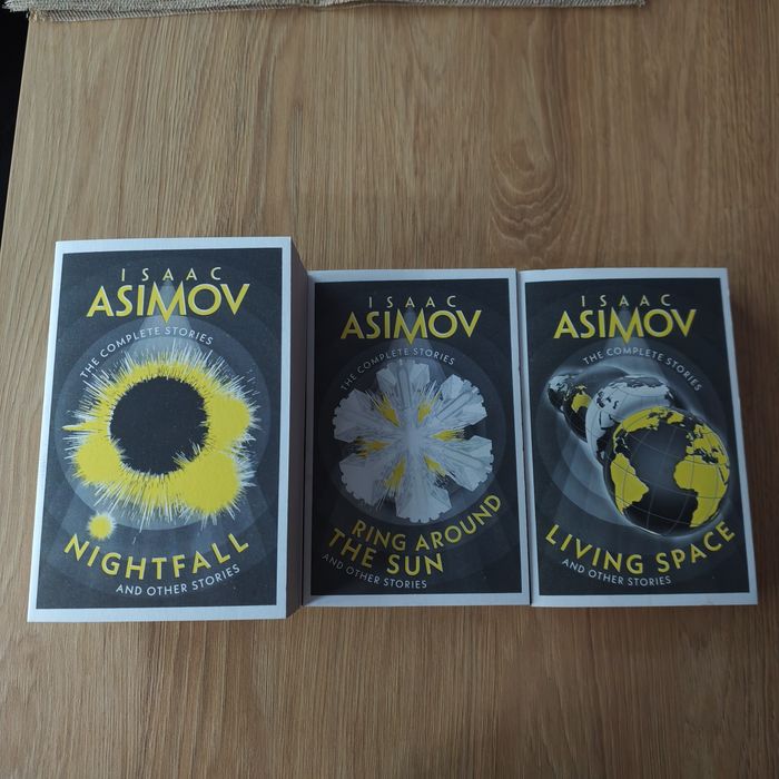 Bookset of Complete Stories by Asimov