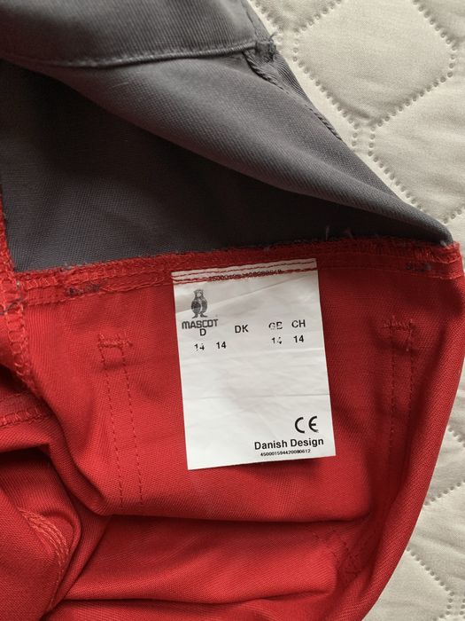 Salopeta de lucru Mascot unisex, XS-S barbat, M dama