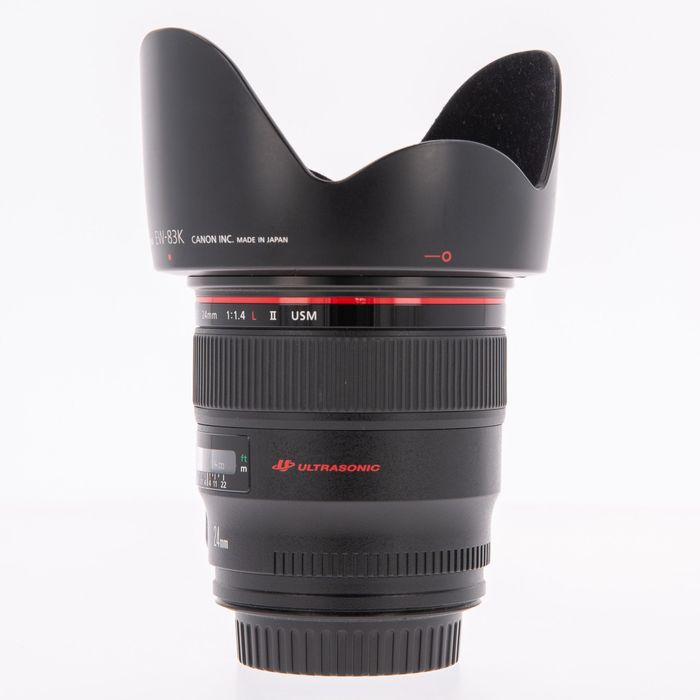 Canon EF 24mm F1.4 L II foarte puțin folosit