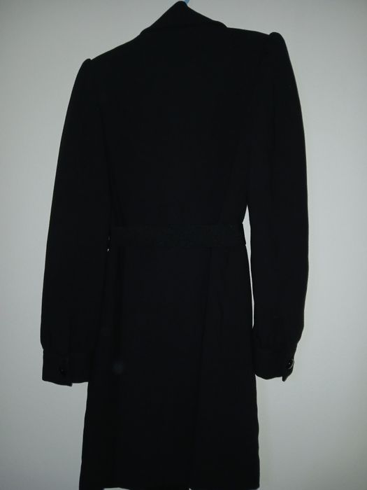 Palton negru elegant H&M – mărimea S 36