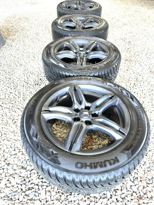 Джанти 17 VW AUDI 5х112 центр. отвор66.6, 7.5J, с гуми 235/55