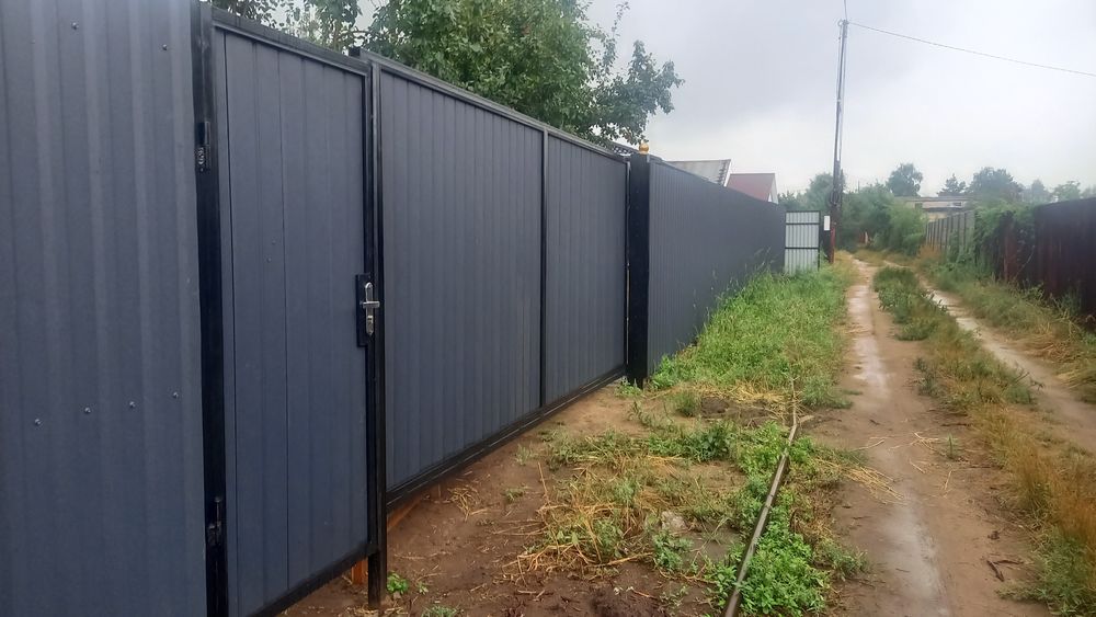 Заборы ворота навесы