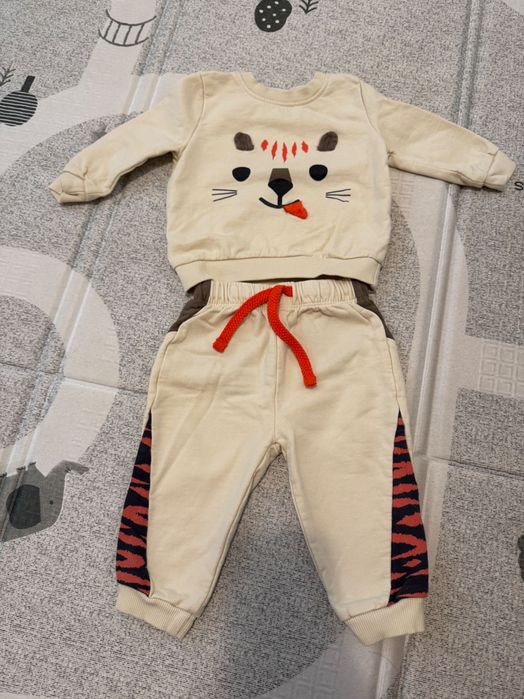 Бебешки ватиран комплект 74см