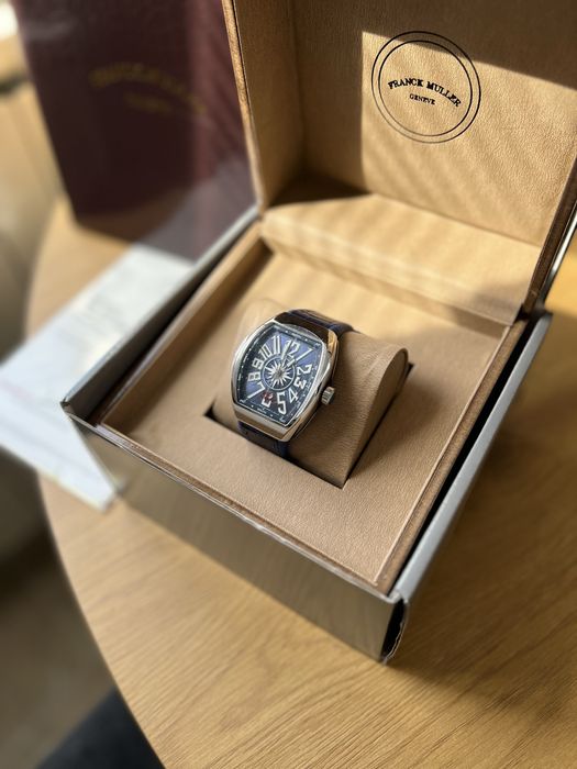 Franck Muller Vanquard Blue 44 mm