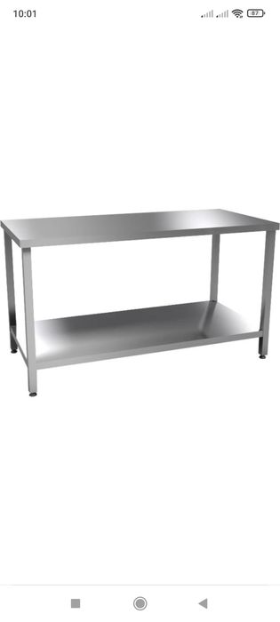 Стол  нержавейка большая размер указано в описание