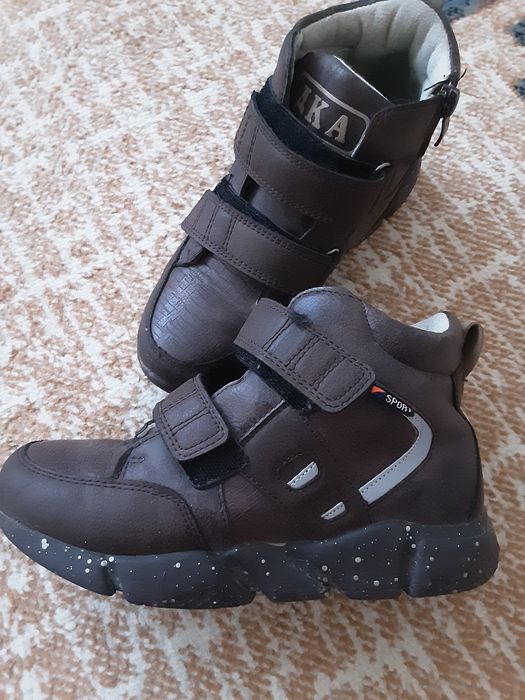 Ботинки 34разм, мальчик