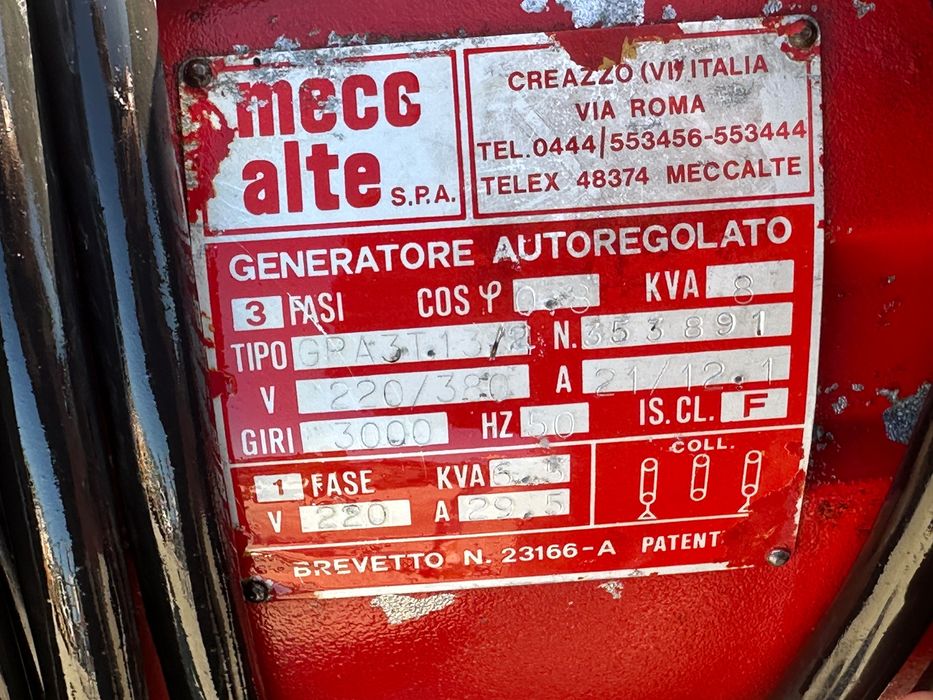 Generator curent 8 kwa