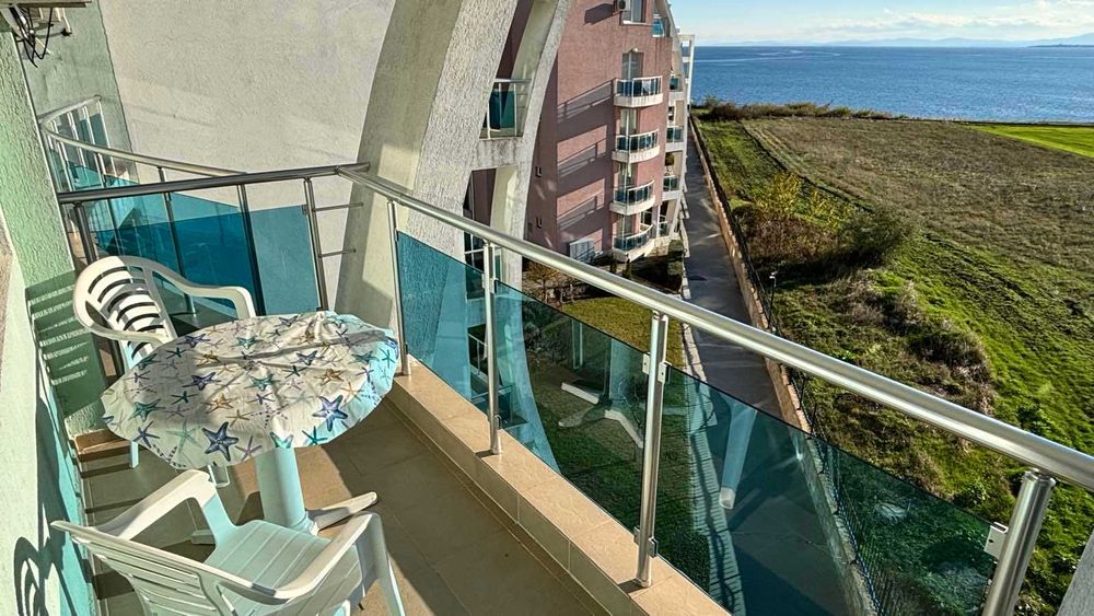 Обзаведено студио с красива морска гледка - к-с Коста Калма, Ахелой