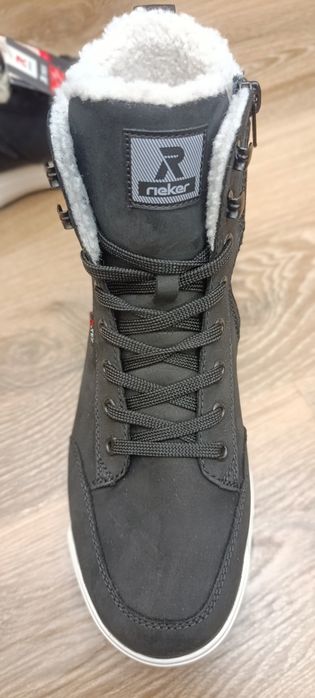 Продаются Rieker мужские ботинки 42, черные, пишите и звоните телеграм