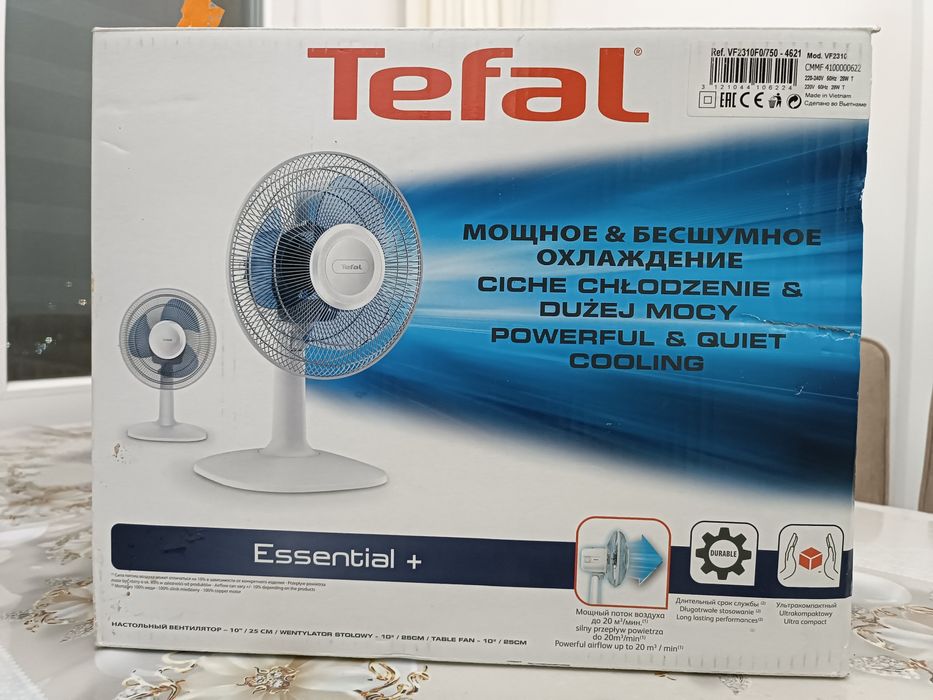 Продам вентилятор Tefal