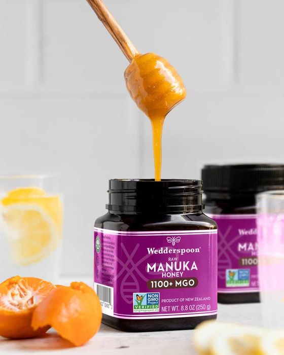 MANUKA miere ORIGINALA Wedderspoon cruda potenta maxima MGO 1100+