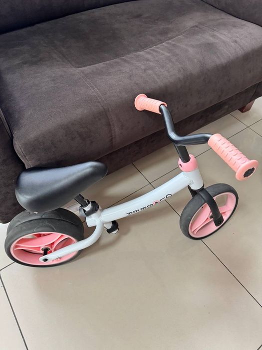 Беговел Globber Go Bike Duo розовый