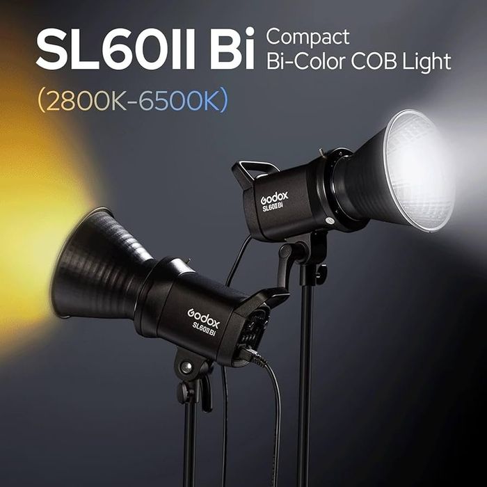 Godox SL60llBi профессиональный осветитель светодиодный. Фото, видео