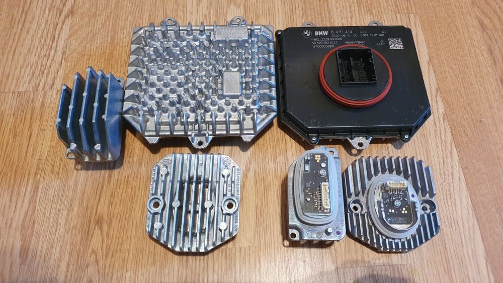 Set NOU calculator modul droser far led semnalizare drl BMW 5 g30 g31