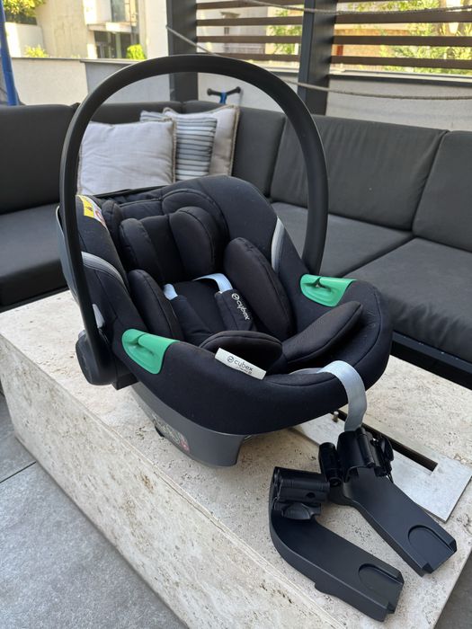 Scoica auto Cybex Aton S2 i-size + adaptor pt carucior Cybex