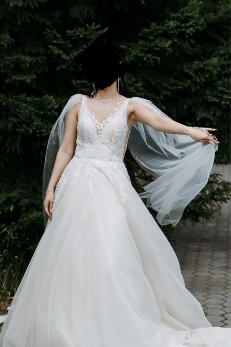 Безумно красивое, легкое, европейское свадебное платье