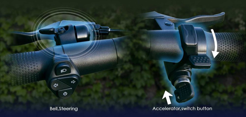 ЧЕРЕН ПЕТЪК! KuKirin A1 800w NEW Електрическа тротинетка 45km/h 50km